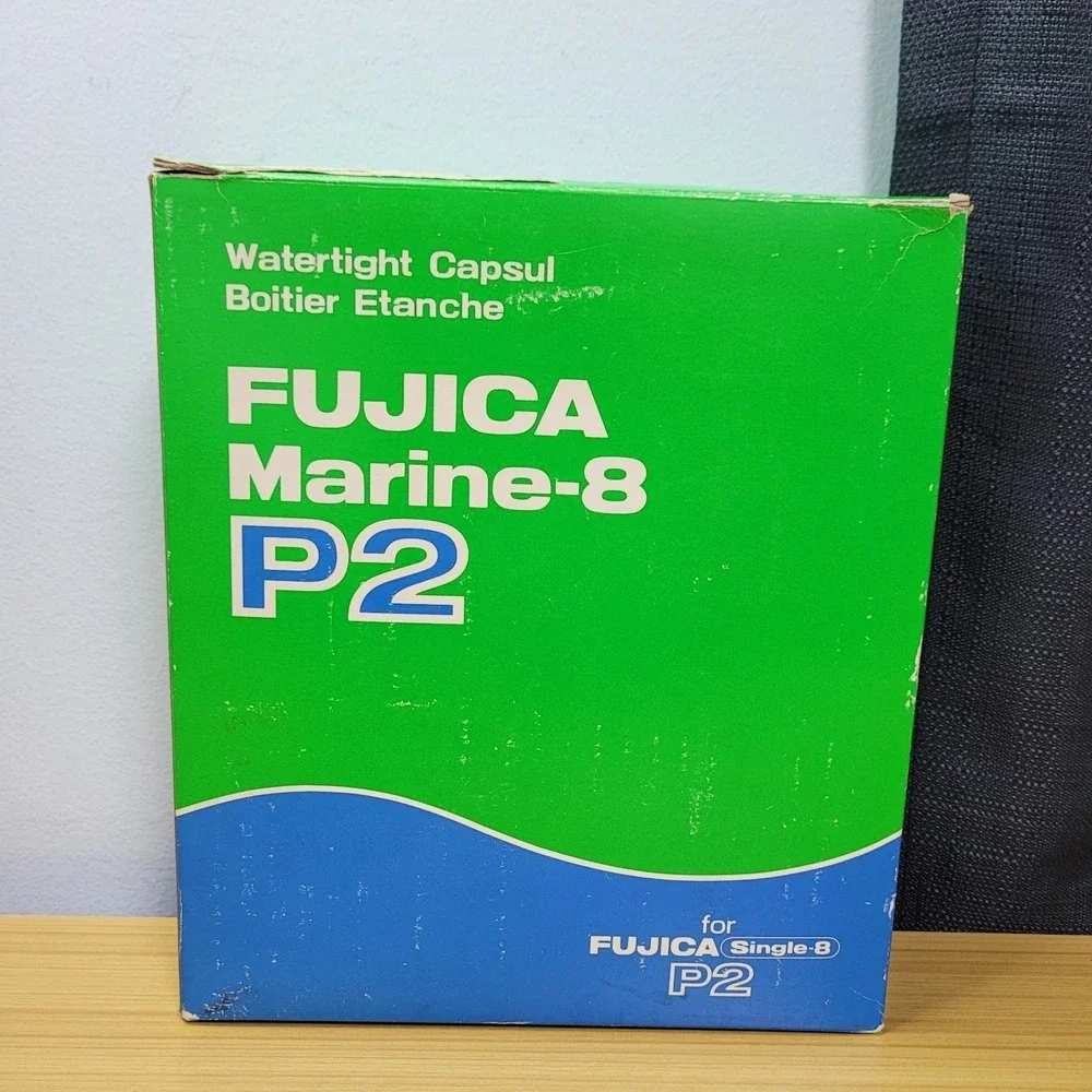 Fujica Marine-8 P2 Watertight Capsul Underwater Housing Only For Single 8 w/ Box